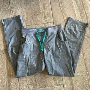 Small tall Kade scrub pants Graphite